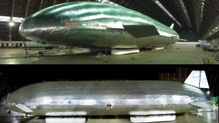 Illustration for article titled El impresionante Aeroscraft, mitad dirigible, mitad avión, ya está listo para volar